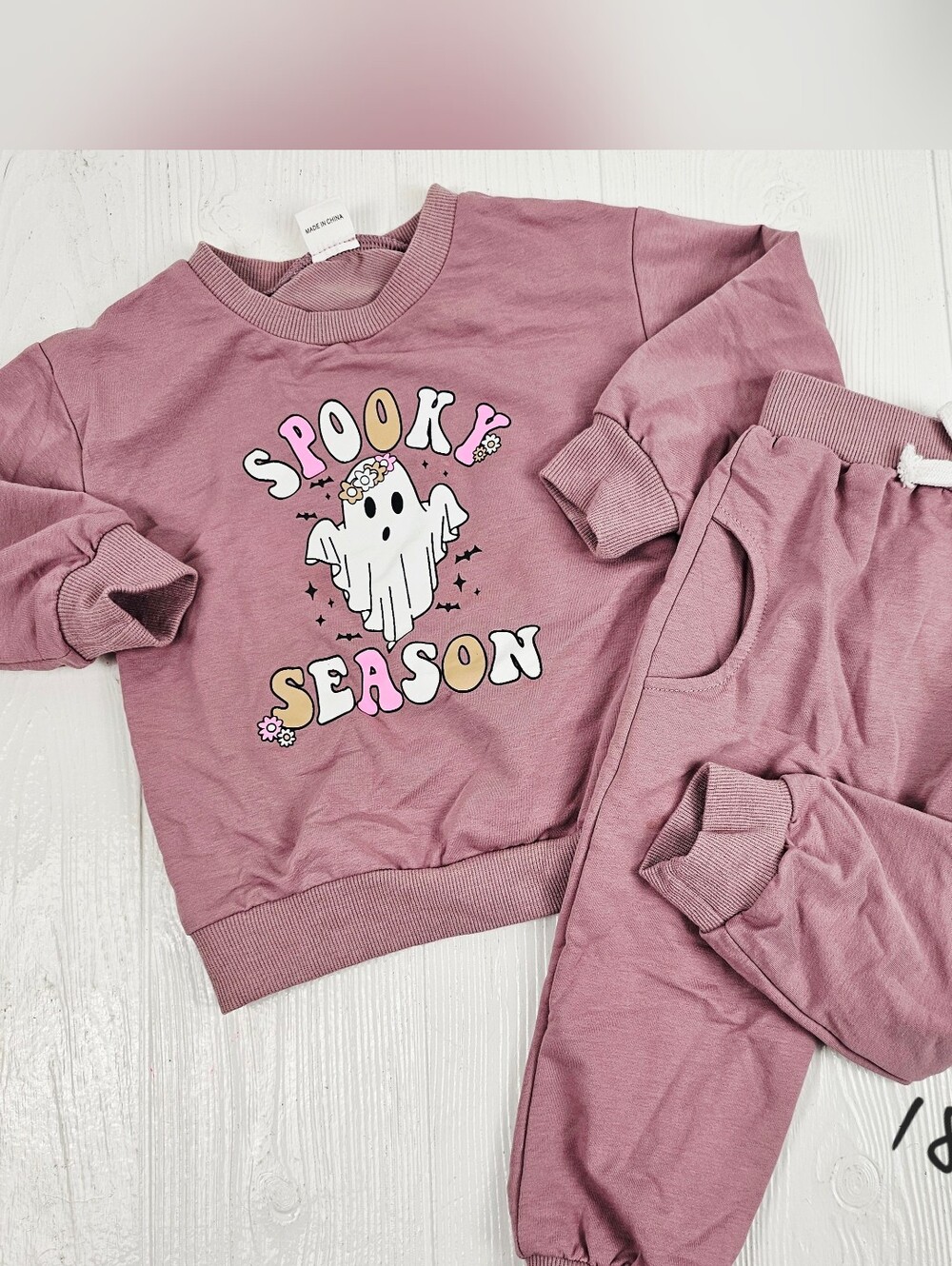 Toddler Girls "Spooky Season" Outfit